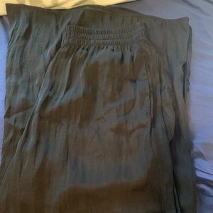 Zara Long Black *silky* Pants